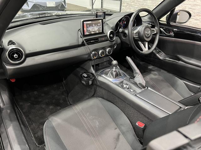 ロードスター Ｓスペシャルパッケージ　６速ＭＴ／社外エアロ／村上モータースダウンサス／ＨＫＳマフラー／トランクスポイラー／純正ナビ／Ｂｌｕｅｔｏｏｔｈ／地デジ／スマートキー／ＥＴＣ／ＬＥＤオートライト／純正ＡＷ（39枚目）