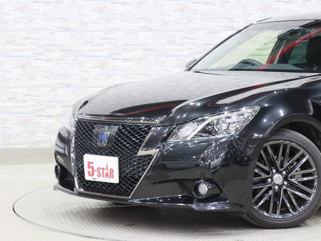 クラウンハイブリッド アスリートＳ　ブラックスタイル　１オーナー／ブラックスパッタリングＡＷ／トヨタプレミアムサウンド／レーダークルコン／クリアランスソナー／ステアリングヒーター／純正ナビ／バックカメラ／地デジ／ＨＩＤオートライト（12枚目）