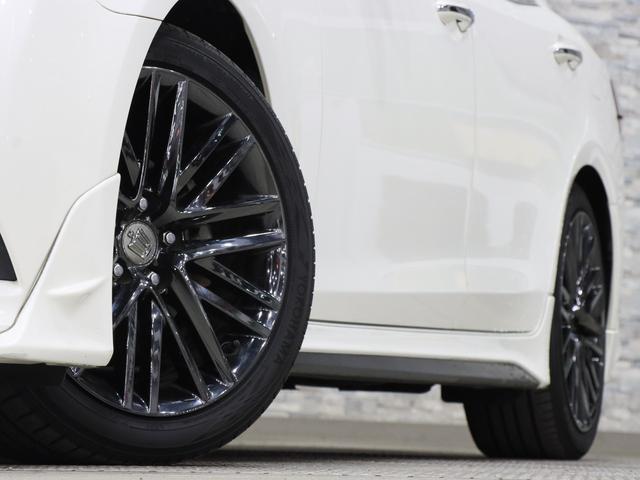 クラウンハイブリッド アスリートＧ　サンルーフ／社外フルエアロ／スパッタリング１８ＡＷ／黒本革電動メモリーシート／シートベンチレーション／クルーズコントロール／クリアランスソナー／オートマチックハイビーム／ステアリングヒーター／純正ナビ（20枚目）