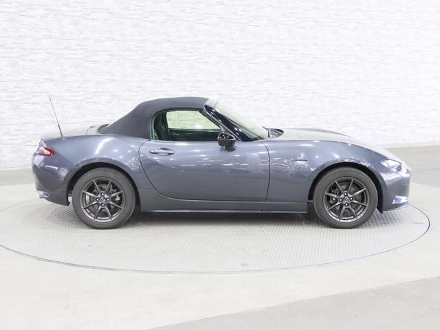 ロードスター S 6速MT/スマートキー/ETC/ヒルローンチアシスト/横滑り防止装置/革巻きステアリング/純正オーディオ/LEDヘッドライト/純正AW(13枚目)