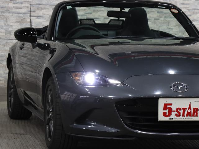 ロードスター S 6速MT/スマートキー/ETC/ヒルローンチアシスト/横滑り防止装置/革巻きステアリング/純正オーディオ/LEDヘッドライト/純正AW(16枚目)