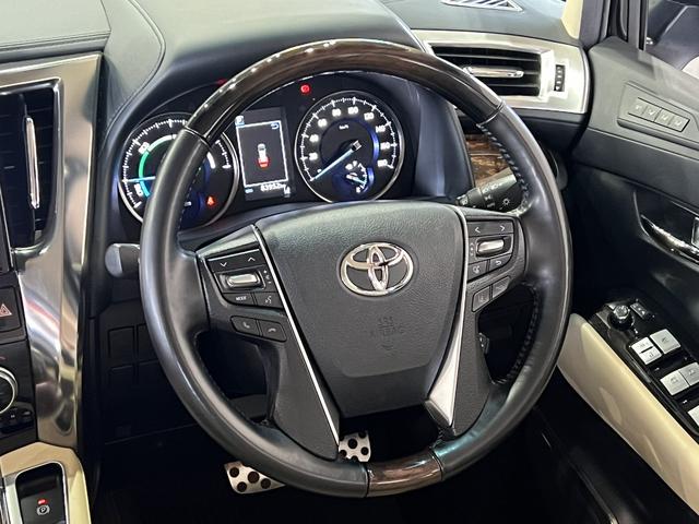 アルファードハイブリッド Ｇ　後期／４ＷＤ／合皮電動メモリーシート／シートベンチレーション／３眼ＬＥＤ／トヨタセーフティセンス／レーダークルコン／クリアランスソナー／アダプティブハイビーム／純正ディスプレイオーディオ／バックカメラ（23枚目）