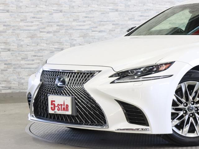ＬＳ ＬＳ５００　Ｉパッケージ　サンルーフ／黒本革電動メモリーシート／シートベンチレーション／３眼ＬＥＤ／ＨＵＤ／レクサスセーフティシステム＋Ａ／レーダークルコン／アダプティブハイビーム／パノラミックビューモニター／純正ナビ（16枚目）