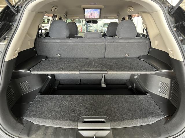 エクストレイル ２０Ｘ　エマージェンシーブレーキパッケージ　４ＷＤ／フリップダウンモニター／シートヒーター／エマージェンシーブレーキ／レーンアシスト／クリアランスソナー／スマートキー／ＥＴＣ／純正ナビ／バックカメラ／地デジ／ＬＥＤオートライト／純正ＡＷ（42枚目）