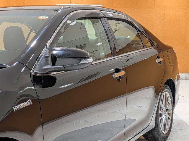 カムリ ハイブリッド　Ｇパッケージ・プレミアムブラック　半革シート／レーダークルコン／クリアランスソナー／レーンアシスト／ＢＳＭ／純正ナビ／バックカメラ／地デジ／ＬＥＤオート／純正ＡＷ／Ｄ記録簿有（15枚目）