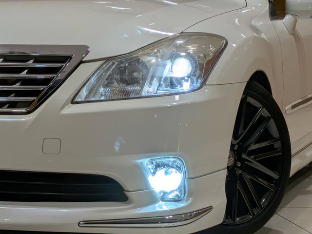 クラウン ロイヤルサルーン　モデリスタエアロ／ＴＥＩＮ車高調／電動シート／クルーズコントロール／ＥＴＣ／純正ナビ／地デジ／バックカメラ／ＨＩＤオートライト（15枚目）