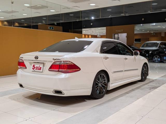 クラウン ロイヤルサルーン　モデリスタエアロ／ＴＥＩＮ車高調／電動シート／クルーズコントロール／ＥＴＣ／純正ナビ／地デジ／バックカメラ／ＨＩＤオートライト（25枚目）