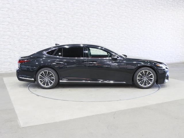 LS LS500h バージョンL マークレビンソンサウンド/セミアニリン本革電動シート/前後席シートベンチレーション/3眼LED/HUD/レクサスセーフティシステム+A/デジタルインナーミラー/パノラミックビューモニター/純正ナビ(13枚目)