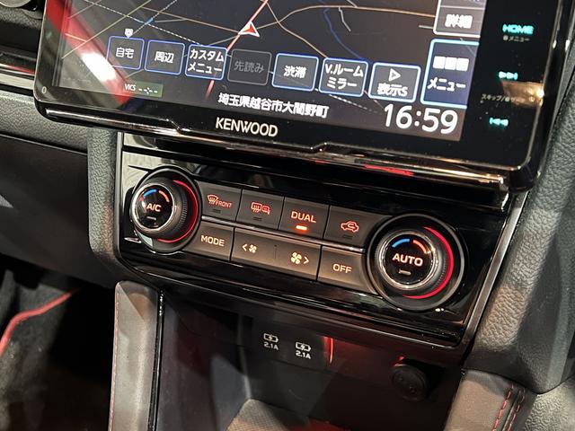 WRX STI STI タイプS 4WD/6速MT/半革電動シート/シートヒーター/スマートキー/ETC/ヘッドランプウォッシャー/ケンウッドナビ/Bluetooth/バックカメラ/地デジ/LEDオートライト/純正AW(33枚目)