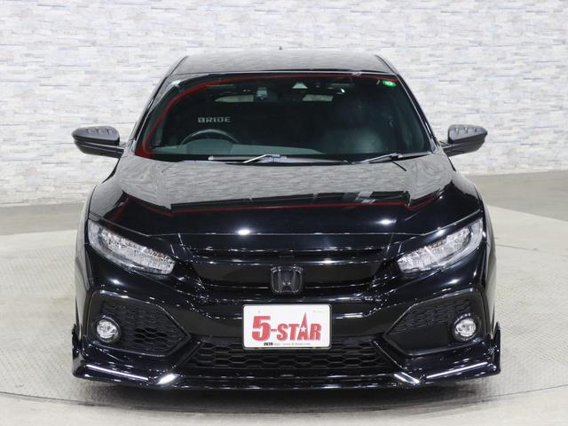 シビック ハッチバック　ホンダセンシング　６速ＭＴ／ＢＬＩＴＺフロントスポイラー／社外リアウイング／ロッソモデロマフラー／ＨＫＳ車高調／ＡＤＶＡＮＲａｃｉｎｇ１８ＡＷ／ＢＲＩＤＥシート／無限シフトノブ／クルーズコントロール／純正ナビ／ＥＴＣ（12枚目）