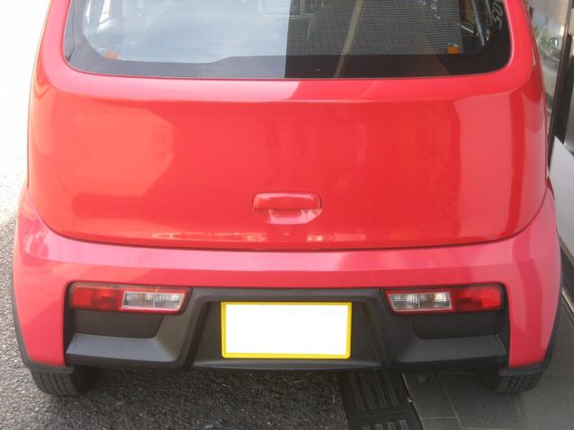 エンブレ無しだとスッキリさっぱり