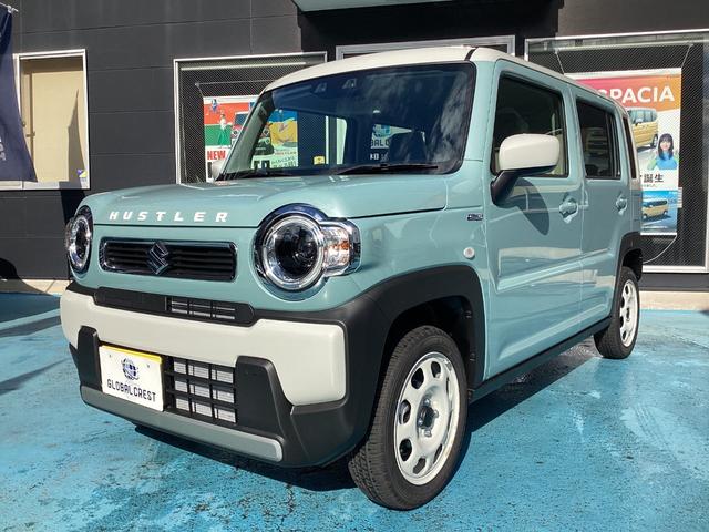 ハスラー ハイブリッドＧ　ツートンカラー　セーフティサポート　シートヒーター　リヤソナー　ＬＥＤヘッドライト　スマートキー　アイドリングストップ　届出済未使用車（34枚目）