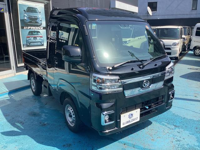 ハイゼットトラック ジャンボエクストラ　ＬＥＤヘッドライト　荷台ライト　スマートキー　電動格納ミラー　ＣＶＴ　３方開　パワステ　エアコン　リクライニングシート　届出済未使用車（11枚目）