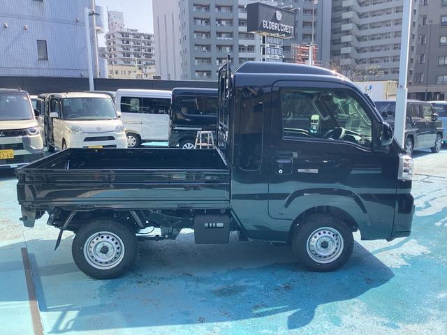 ハイゼットトラック ジャンボエクストラ　ＬＥＤヘッドライト　荷台ライト　スマートキー　電動格納ミラー　ＣＶＴ　３方開　パワステ　エアコン　リクライニングシート　届出済未使用車（14枚目）