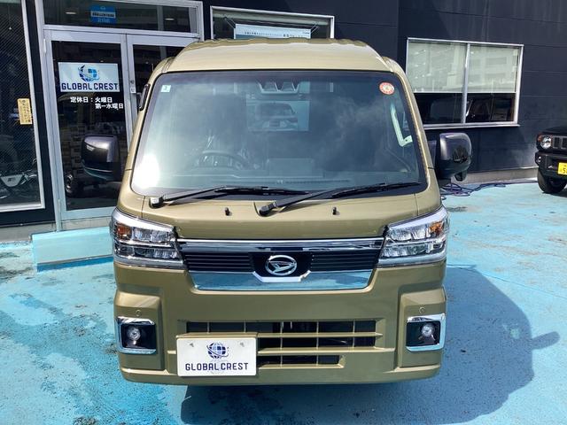 ハイゼットトラック ジャンボエクストラ　ＬＥＤヘッドライト　荷台ライト　スマートキー　電動格納ミラー　ＣＶＴ　３方開　パワステ　エアコン　リクライニングシート　届出済未使用車（11枚目）