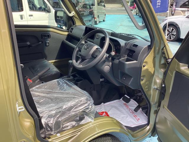 ハイゼットトラック ジャンボエクストラ　ＬＥＤヘッドライト　荷台ライト　スマートキー　電動格納ミラー　ＣＶＴ　３方開　パワステ　エアコン　リクライニングシート　届出済未使用車（42枚目）