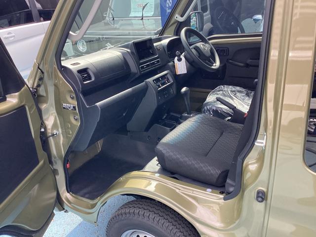 ハイゼットトラック ジャンボエクストラ　ＬＥＤヘッドライト　荷台ライト　スマートキー　電動格納ミラー　ＣＶＴ　３方開　パワステ　エアコン　リクライニングシート　届出済未使用車（52枚目）