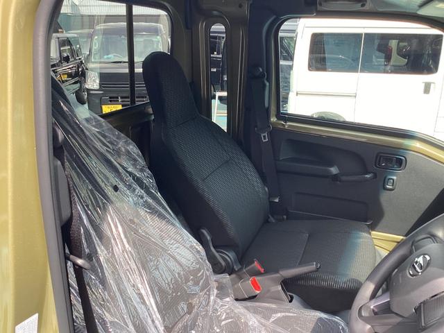 ハイゼットトラック ジャンボエクストラ　ＬＥＤヘッドライト　荷台ライト　スマートキー　電動格納ミラー　ＣＶＴ　３方開　パワステ　エアコン　リクライニングシート　届出済未使用車（58枚目）