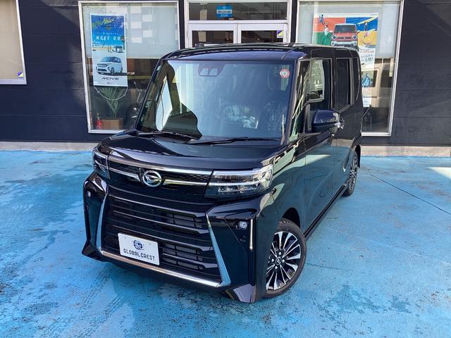 タント カスタムRSリミテッド 全方位カメラ 両側パワースライド ETC シートヒーター スマートキー 革巻きステアリング アルミホイール アダプティブクルーズコントロール 届出済未使用車(6枚目)