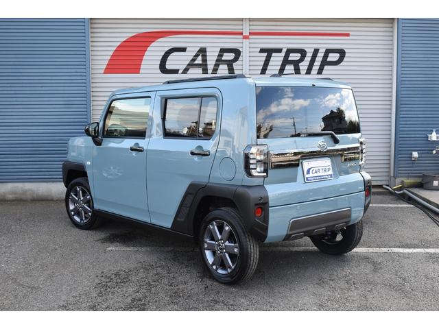 タフト G ダーククロムベンチャー 届出済未使用車 スマートアシスト サンル-フ ブレ-キ制御付誤発進抑制機能 レ-ンキ-プ 障害物センサ- シートヒーター クルーズコントロール プッシュスタート LEDヘッドライト 純正アルミホイール(10枚目)