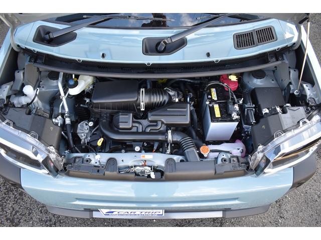 タフト G ダーククロムベンチャー 届出済未使用車 スマートアシスト サンル-フ ブレ-キ制御付誤発進抑制機能 レ-ンキ-プ 障害物センサ- シートヒーター クルーズコントロール プッシュスタート LEDヘッドライト 純正アルミホイール(18枚目)