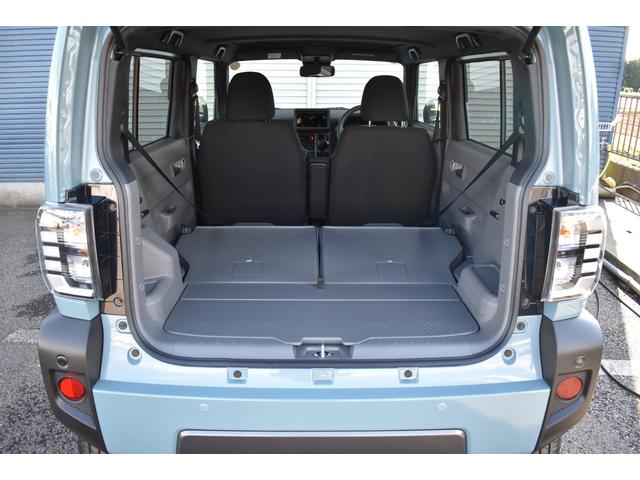 タフト G ダーククロムベンチャー 届出済未使用車 スマートアシスト サンル-フ ブレ-キ制御付誤発進抑制機能 レ-ンキ-プ 障害物センサ- シートヒーター クルーズコントロール プッシュスタート LEDヘッドライト 純正アルミホイール(20枚目)