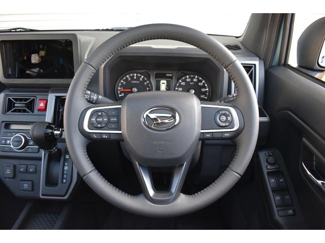 タフト G ダーククロムベンチャー 届出済未使用車 スマートアシスト サンル-フ ブレ-キ制御付誤発進抑制機能 レ-ンキ-プ 障害物センサ- シートヒーター クルーズコントロール プッシュスタート LEDヘッドライト 純正アルミホイール(35枚目)