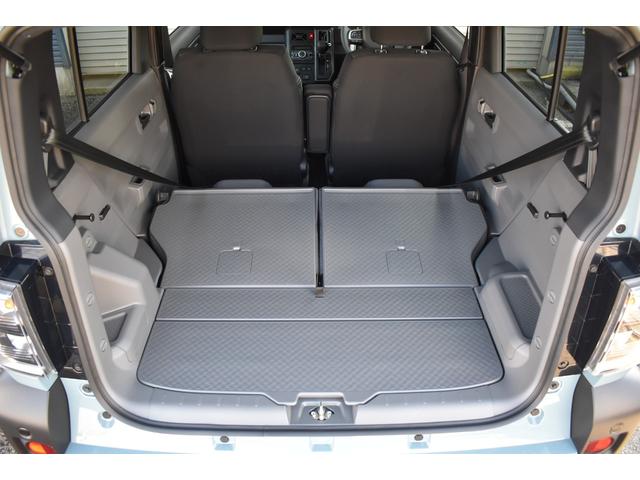 タフト G ダーククロムベンチャー 届出済未使用車 スマートアシスト サンル-フ ブレ-キ制御付誤発進抑制機能 レ-ンキ-プ 障害物センサ- シートヒーター クルーズコントロール プッシュスタート LEDヘッドライト 純正アルミホイール(61枚目)