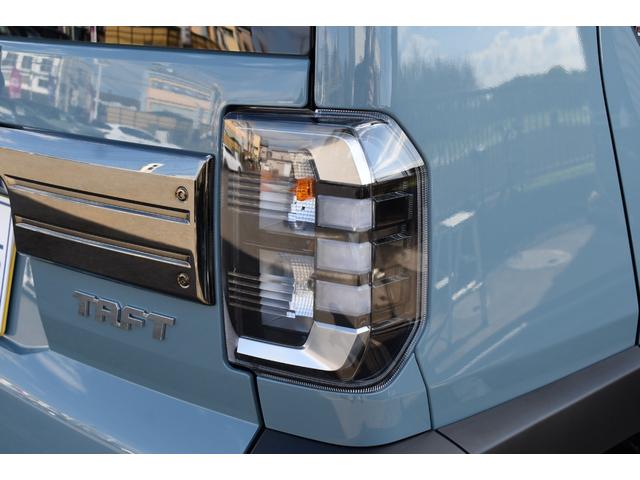 タフト G ダーククロムベンチャー 届出済未使用車 スマートアシスト サンル-フ ブレ-キ制御付誤発進抑制機能 レ-ンキ-プ 障害物センサ- シートヒーター クルーズコントロール プッシュスタート LEDヘッドライト 純正アルミホイール(70枚目)