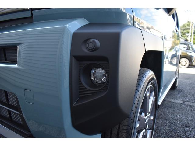 タフト G ダーククロムベンチャー 届出済未使用車 スマートアシスト サンル-フ ブレ-キ制御付誤発進抑制機能 レ-ンキ-プ 障害物センサ- シートヒーター クルーズコントロール プッシュスタート LEDヘッドライト 純正アルミホイール(76枚目)