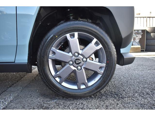 タフト G ダーククロムベンチャー 届出済未使用車 スマートアシスト サンル-フ ブレ-キ制御付誤発進抑制機能 レ-ンキ-プ 障害物センサ- シートヒーター クルーズコントロール プッシュスタート LEDヘッドライト 純正アルミホイール(79枚目)