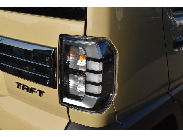 タフト G ダーククロムベンチャー 届出済未使用車 スマートアシスト サンル-フ ブレ-キ制御付誤発進抑制機能 レ-ンキ-プ 障害物センサ- シートヒーター クルーズコントロール プッシュスタート LEDヘッドライト 純正アルミホイール(68枚目)