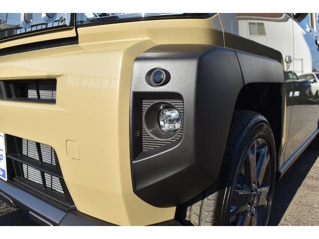 タフト G ダーククロムベンチャー 届出済未使用車 スマートアシスト サンル-フ ブレ-キ制御付誤発進抑制機能 レ-ンキ-プ 障害物センサ- シートヒーター クルーズコントロール プッシュスタート LEDヘッドライト 純正アルミホイール(74枚目)