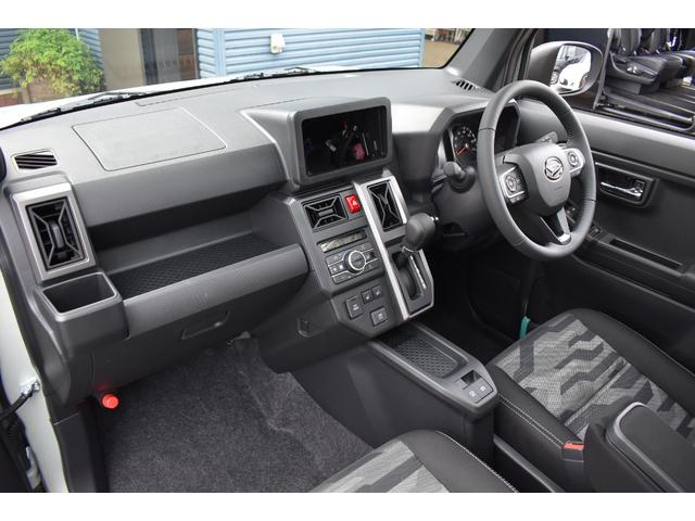 タフト G ダーククロムベンチャー 届出済未使用車 スマートアシスト サンル-フ ブレ-キ制御付誤発進抑制機能 レ-ンキ-プ 障害物センサ- シートヒーター クルーズコントロール プッシュスタート LEDヘッドライト 純正アルミホイール(53枚目)