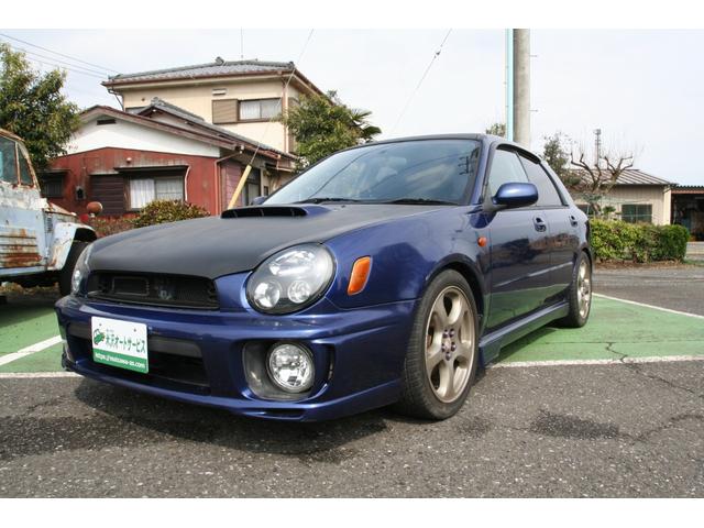 ２０Ｋ　４ＷＤ　ターボ　タイミングベルト交換済み　キーレス　車高調　社外マフラー　ターボタイマー　サンルーフ　ＷＲＸスポーツワゴン　Ｂｌｕｅｔｏｏｔｈオーディオ　社外ステアリング　ブリッツ製ブローオフバルブ(4枚目)