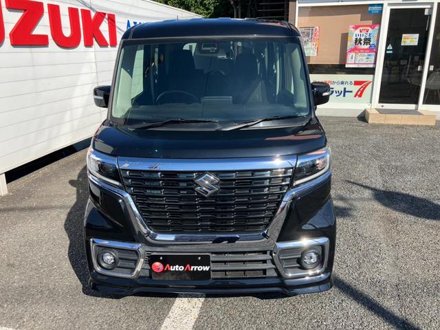 スペーシアカスタム ハイブリッドGS ブルートゥース オートライト オートエアコン ワンオーナー ETC スマートキー 受精アルミホイール フォグランプ シートリフター 電動格納ミラー地デジナビ(10枚目)