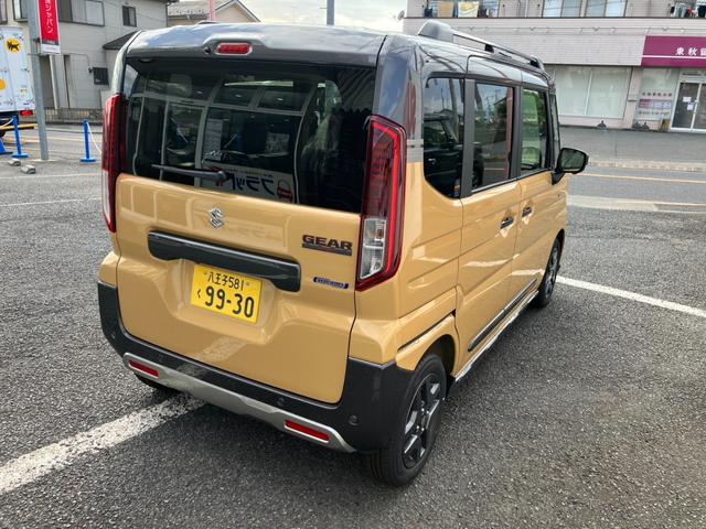 スペーシアギア ハイブリッドＸＺ　ハイブリッドＸＺ（４名）ダムド　ノクトフェイスチェンジキット装着　全包囲モニター付きメモリーナビ９インチ　電動パーキング　スマートキー　ステアリングヒーター　スリムサーキュレーター（29枚目）