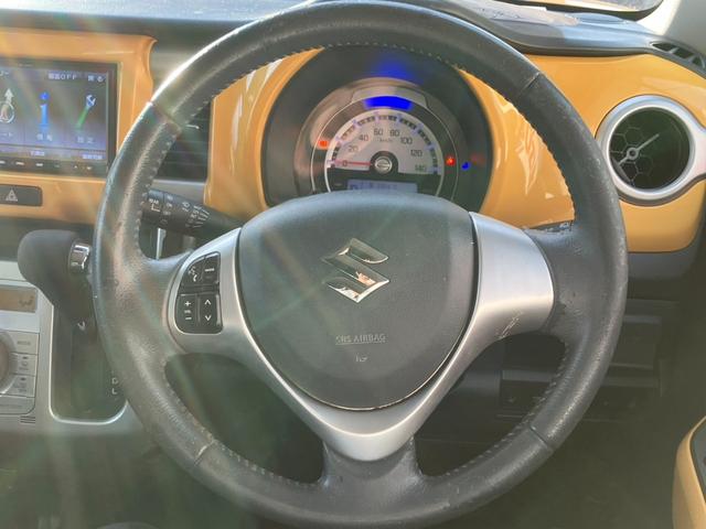 ハスラー X 地デジナビ ブルートゥース バックカメラ ETC ワンオーナー 純正アルミホイール スマートキー フォグランプ シートヒーター 革巻きステアリング(3枚目)