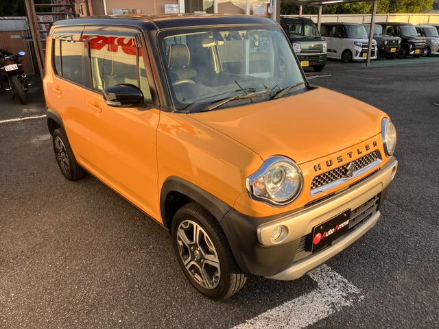 ハスラー X 地デジナビ ブルートゥース バックカメラ ETC ワンオーナー 純正アルミホイール スマートキー フォグランプ シートヒーター 革巻きステアリング(9枚目)