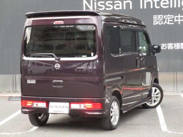 ＮＶ１００クリッパーリオ ６６０　Ｅ　ハイルーフ　１オーナ　ナビ　インテリキー　オートエアコン　車線逸脱警報システム　メモリーナビ　点検記録簿　アルミホイール　ＡＢＳ　キーレス　エアバッグ　Ｗエアバック　パワーステアリング　両側スライド片側電動ドア（2枚目）