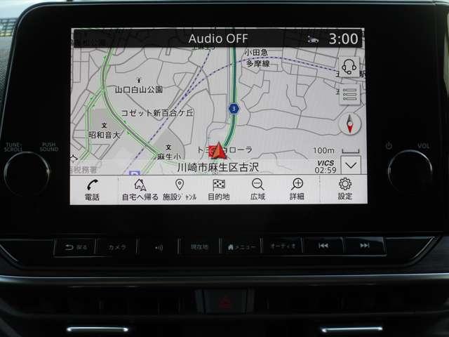 オーラ １．２　Ｇ　ＦＯＵＲ　レザーエディション　４ＷＤ　ニッサンコネクトナビゲーション＆ＡＶＭ　ワンオ－ナ－車　ＬＫＡ　レザーシート　追従クルコン　ＬＥＤライト　バックモニター　ドライブレコーダー　インテリキー　４ＷＤ　ＥＴＣ　アルミ　記録簿　サイドカメラ　盗難警報器　キーレスエントリー（4枚目）