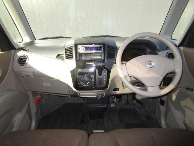 ルークス ６６０　Ｇ　エアバック　パワステ　オートエアコン　ＰＷ　ＡＢＳ　点検記録簿　ＣＤ一体ケンウッドＡＭ／ＦＭチューナー・オートエアコン・プラスチックバイザー・プライバシーガラス・ＡＢＳ・ハロゲンヘッドライト・（3枚目）