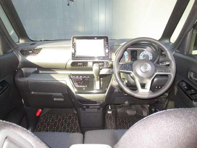 ルークス ６６０　ハイウェイスターＧターボ　ナビ＆ＡＶＭ・ＥＴＣ・ドラレコ・ＬＤＷ　パノラマモニター　地デジ　アイスト　ＬＥＤライト　アルミ　オートハイビーム　スマキー　レーンアシスト　１オーナー車　ドラレコ　フルオートエアコン　点検記録簿（6枚目）