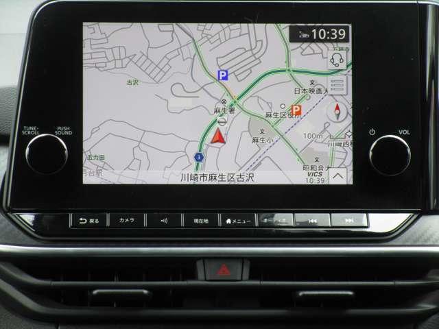 ノート １．２　Ｘ　ニッサンコネクトナビ＆ＡＶＭ・ＥＴＣ・ＢＳＷ　マルチビューカメラ　ＡＣＣ　１オーナー　フルセグテレビ　車線逸脱警報システム　アルミホイール　インテリキー　エアＢ　ＬＥＤヘッドライト　ＥＴＣ　リアカメラ（4枚目）