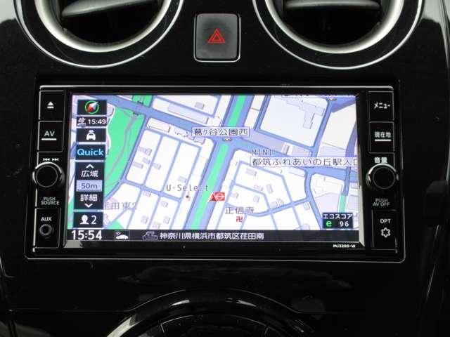 ノート １．２　ｅ－ＰＯＷＥＲ　Ｘ　Ｖセレクション　メモリーナビ（ＭＪ３２０Ｄ－Ｗ）ＴＶ・Ｂｌｕｅｔｏｏｔｈ・ド　アラウンドカメラ　ワンオ－ナ－車　運転席助手席エアバック　エアバッグ　衝突被害軽減装置　ＬＥＤヘッドライト　パワーウインドウ　レーンアシスト　ＥＴＣ　アルミホイール　スマートキー　ドラレコ　Ｂカメラ（6枚目）