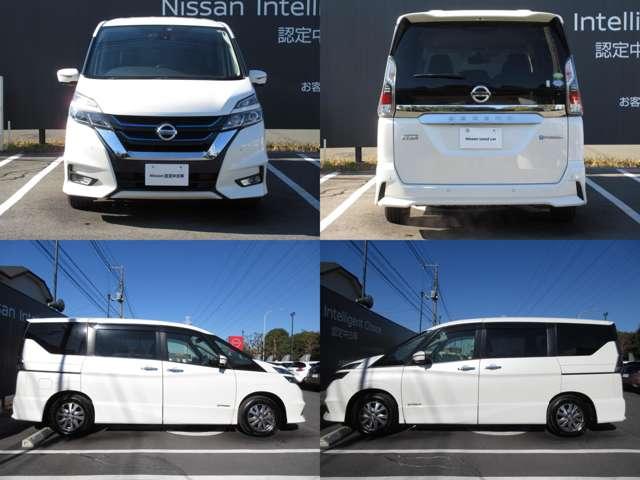 セレナ 1.2 e-POWER ハイウェイスター V メモリーナビ(MM516D-L)・TV・Bluetooth・ 360°カメラ エマジェンシーブレーキ 1オナ パーキングアシスト スマキー バックカメラ LED レーンアシスト 点検記録簿付 ETC ドラレコ サイドカーテンエアバック フルオートエアコン ABS(3枚目)