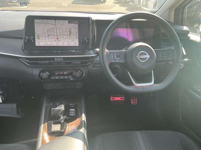 ノート 1.2 X メーカーナビ アラウンドカメラ リアカメラ 衝突被害軽減ブレ-キ 全方位カメラ ETC付 アルミ LEDヘッドライト レーダークルーズ レーンアシスト インテリジェントキー ワンオーナー ドラレコ アイドリングストップ 整備記録簿(4枚目)