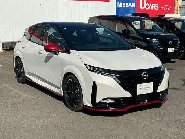 オーラ 1.2 NISMO 日産コネクトカーナビ カーテンエアバッグ エマブレ インテリキー ETC ドラレコ 車線逸脱警報 ワンセグ キーフリーシステム ダブルエアバック 定期点検記録簿 アルミホイール 運転席エアバッグ メモリーナビ 試乗車(8枚目)