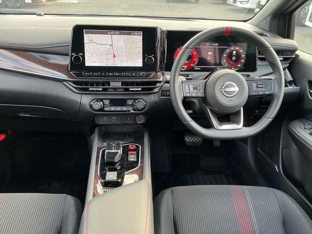 オーラ １．２　ＮＩＳＭＯ　日産純正コネクトカーナビ　カーテンエアバッグ　エマブレ　インテリキー　ＥＴＣ　ドラレコ　車線逸脱警報　ワンセグ　キーフリーシステム　ダブルエアバック　定期点検記録簿　アルミホイール　運転席エアバッグ　メモリーナビ　試乗車（4枚目）