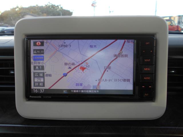 アルトラパン モード　３型　衝突軽減装置　ナビゲーション　ＥＴＣ車載器　スマートキー　イモビライザー　オートライトシステム　シートヒーター　ＴＶコントロール（2枚目）